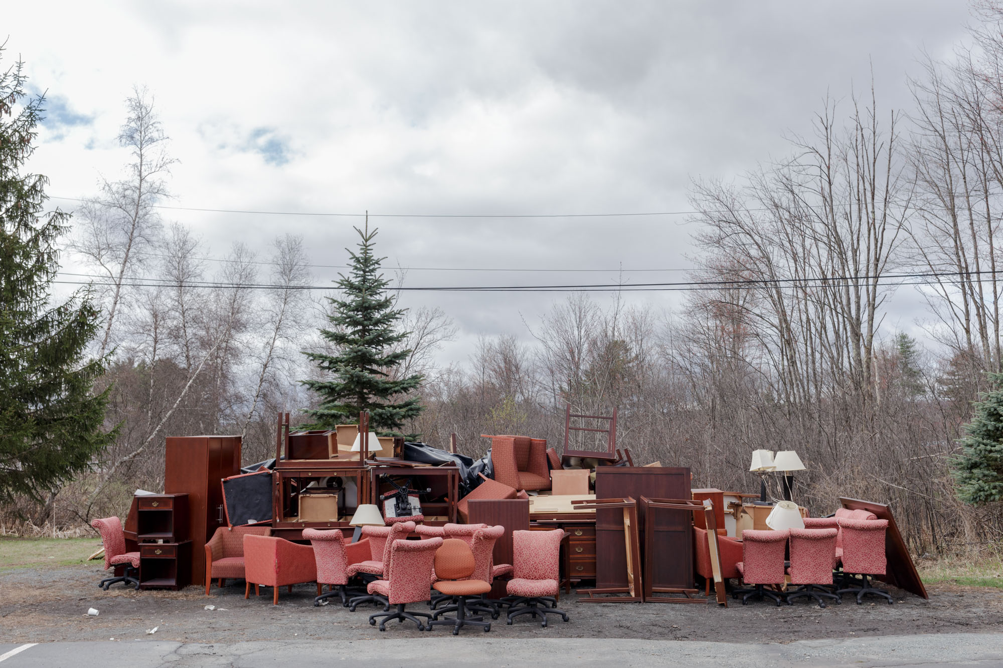 Discarded Hotel Furniture