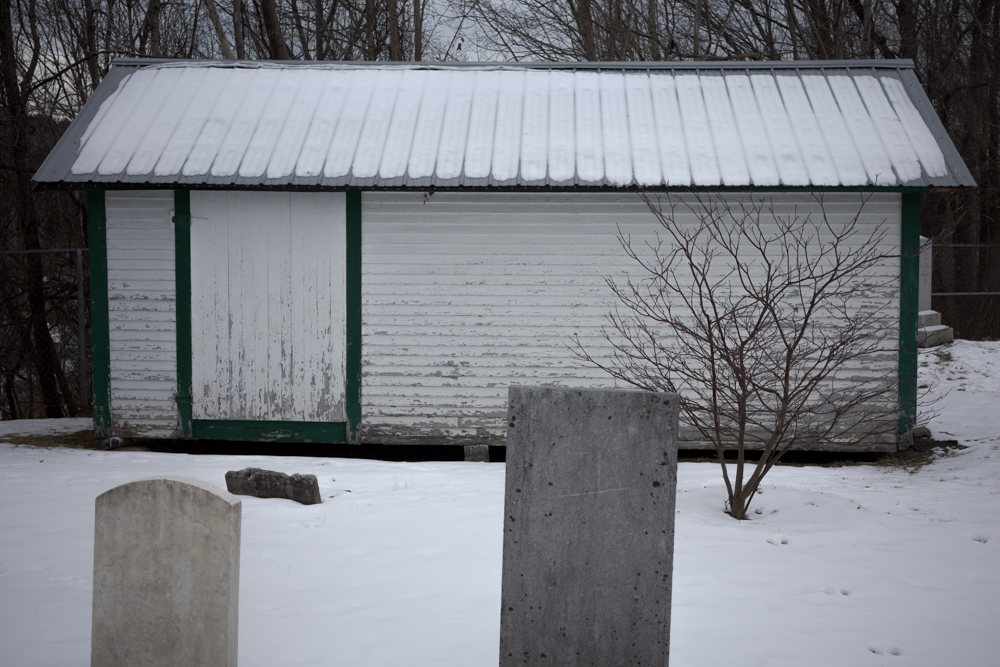 Shed in Cemetary